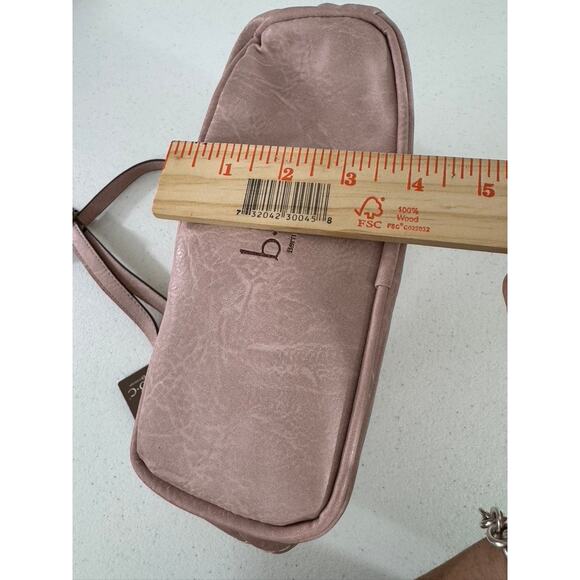 NWT!! B.O.C. Pink Shoulder/Crossbody Faux Leather Handbag Purse Western Cowgirl - Picture 5 of 14